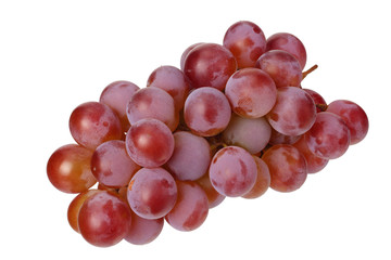wild grapes isolated on a white background. Food
