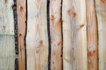 Hintergrund unregelmäßige Holzfassade