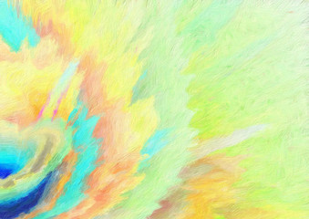 Colorful oil painting abstract art texture with brush strokes. Vintage Style background with space for text. Good for banner, design work and advertising or commercial. Can be printed in very big size