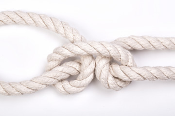 Fragment of a nautical rope