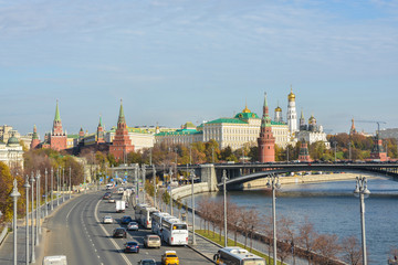 Obraz premium The Moscow Kremlin is a UNESCO World Heritage Site.