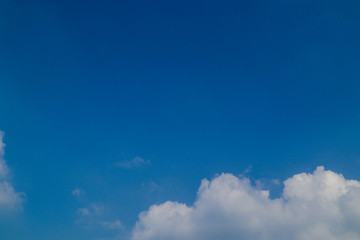 Beautiful abstract blue sky landscape background and wallpaper