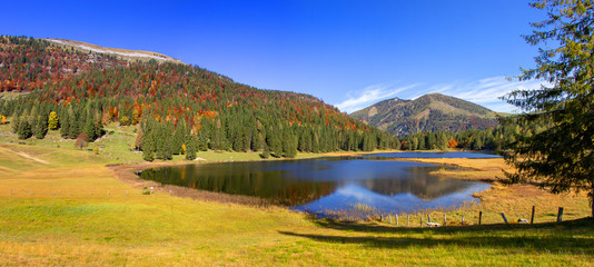 Naklejka premium Der Seewaldsee im Tennengebirge