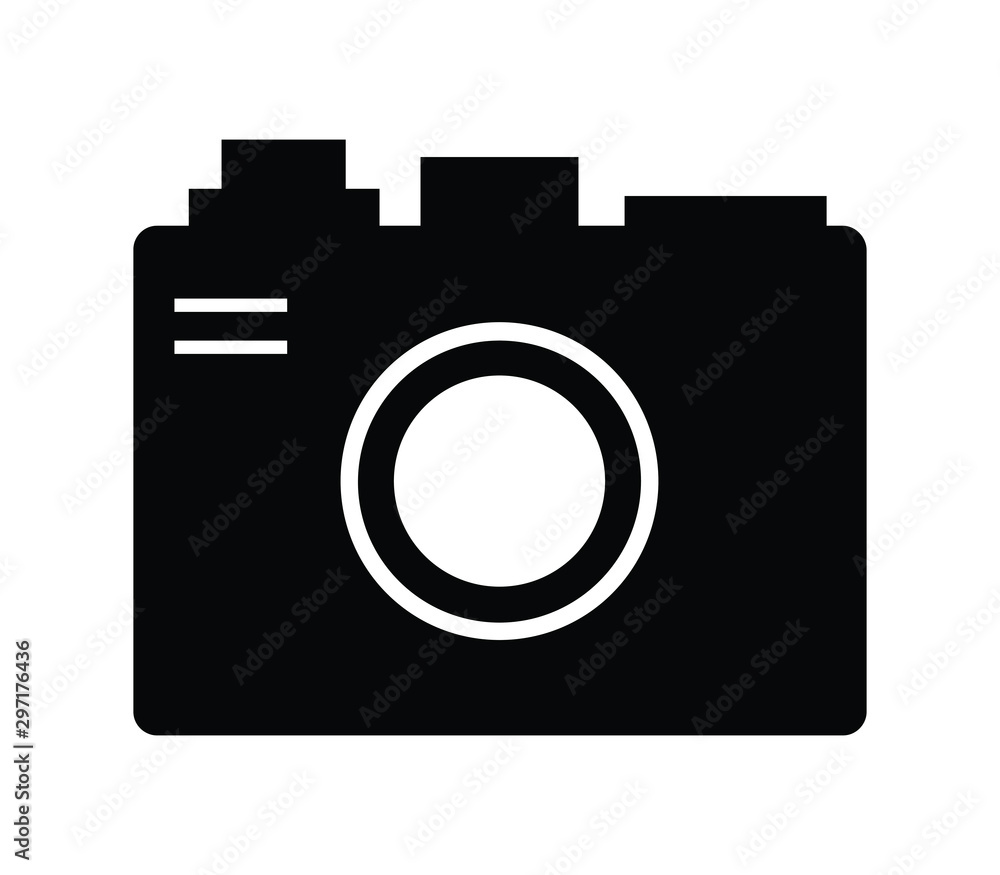 Sticker camera icon