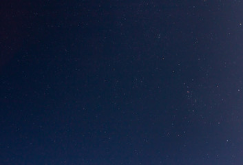  The night starry sky. Visible space on a clear night