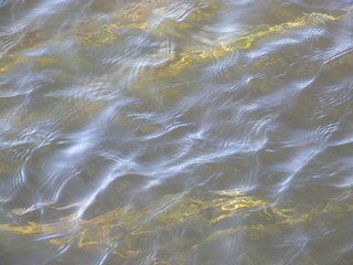 water in the Neva river in St. Petersburg