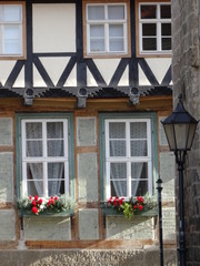 Fototapeta na wymiar Fachwerkhaus-Fenster