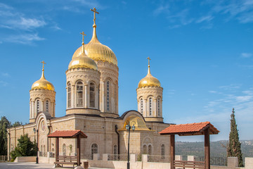Fototapeta na wymiar Gorney Monastery in Jerusalem (Russian Orthodox)
