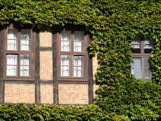 Fachwerkhaus-Fenster