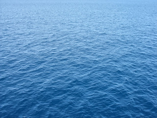 blue sea surface