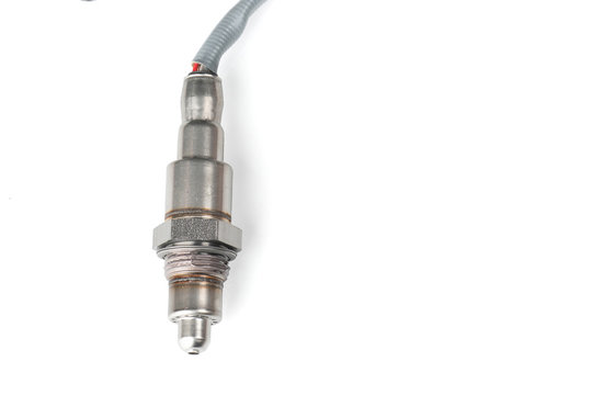 New oxygen sensor for a car close-up