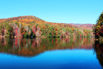Smith Lake in the Fall