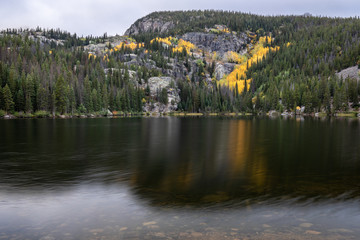 Fototapeta na wymiar bear lake rocky mountain national park