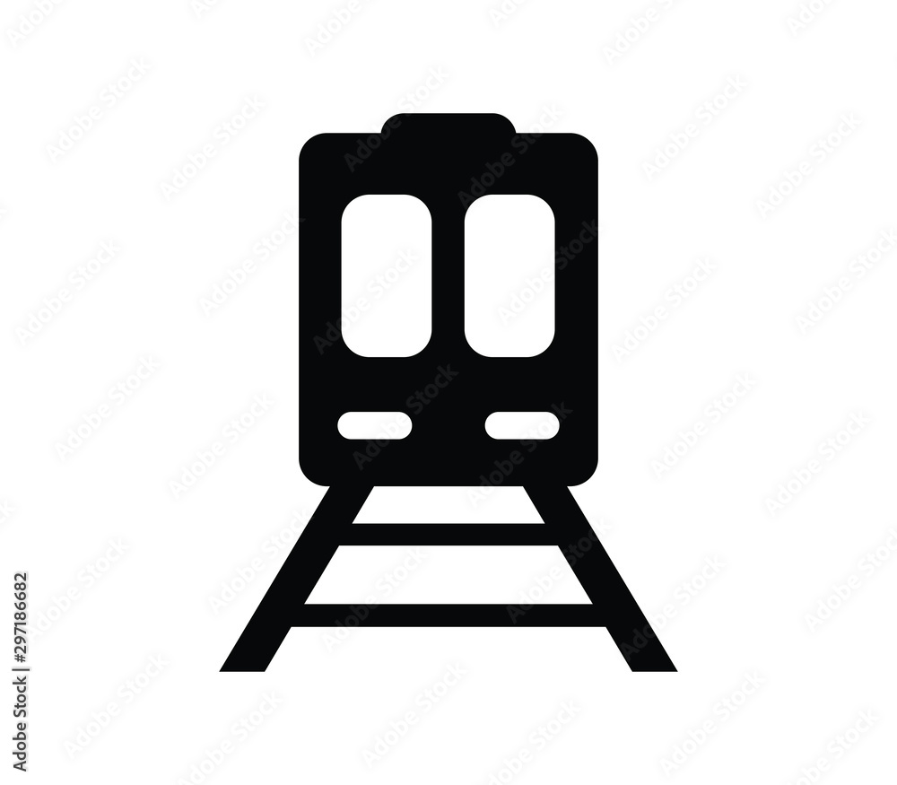 Sticker train icon