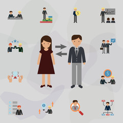 Fototapeta premium Investment color icon. Universal set of business for website design and development, app development