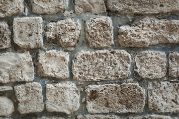 Wall texture background  of Jerusalem old city 