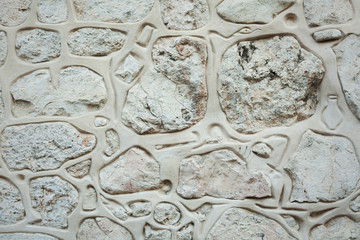 Wall texture background  of Jerusalem old city 