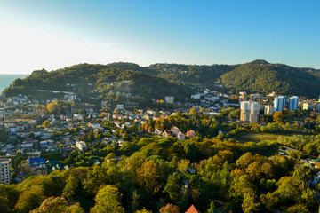 village in mountains