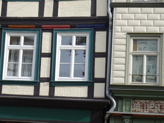 Fachwerkhaus-Fenster