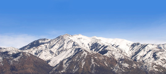 Fototapeta na wymiar Utah Wasatch Mountains