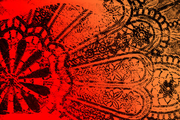 black and red hand painted brush grunge background texture