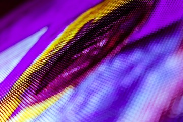CloseUp LED blurred screen. LED soft focus background. abstract background ideal for design.
