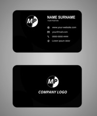 Business cover annual report modern template flat design flyer