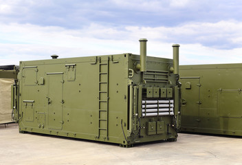 Army field  power station