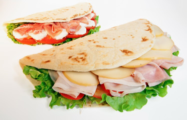 Piadine cotto e crudo