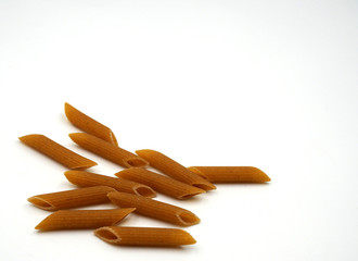 Macarrones integrales. Espacio para texto.