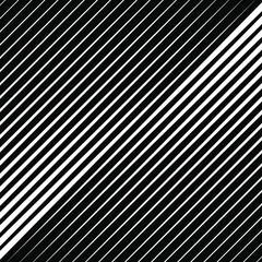 Abstract white oblique stripes on a black background. Diagonal pattern. For web pages, prints, textile and template design