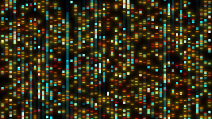 Genetic dna sequencing genealogy analysis visualization