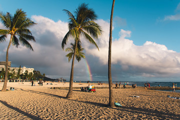 Waikiki Beach Rainbow