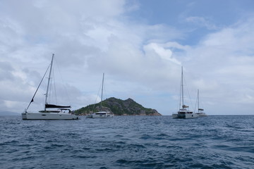 The beautiful islands of the Seychelles