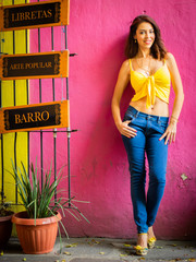 Mujer mexicana en la ciudad