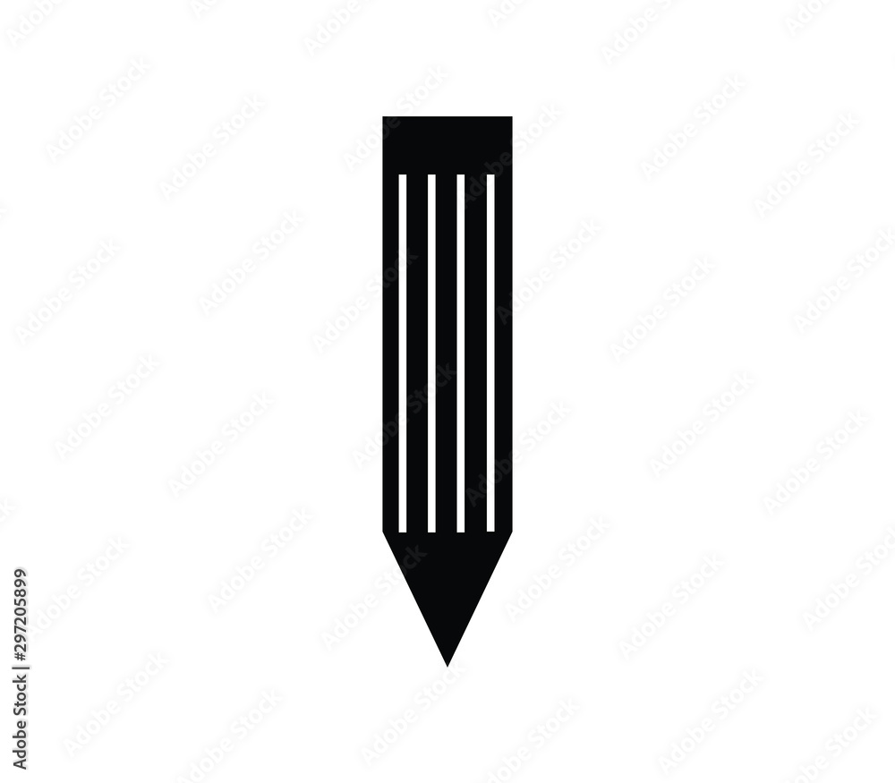 Sticker pencil icon