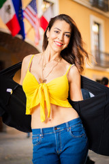 Mujer en la ciudad