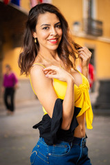 Mujer en la ciudad