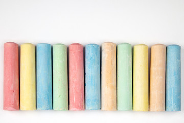 Naklejka premium Street Chalk