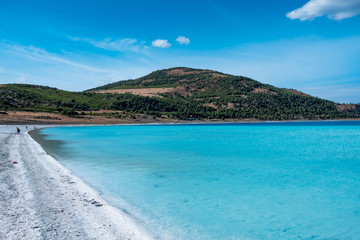 Salda Lake is most popular destination in Turkey for backpackers