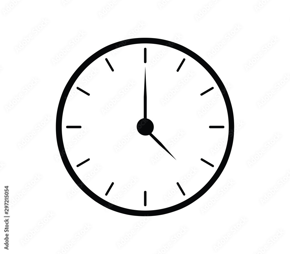 Canvas Prints clock icon