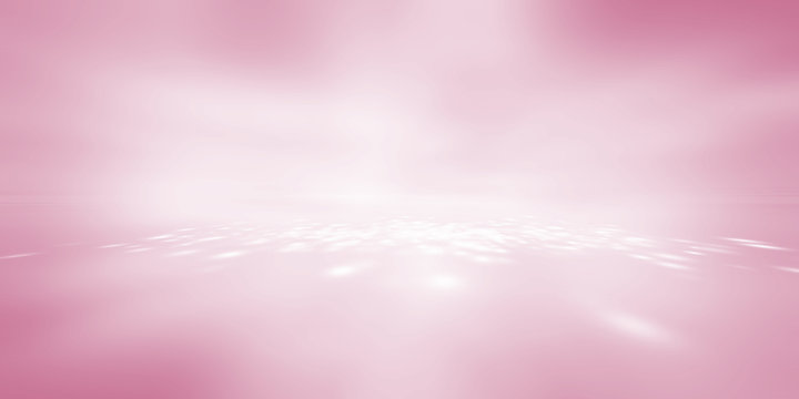 Light pink studio room with backdrop spotlight background.