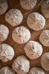 Fototapeta na wymiar Steamed dumplings