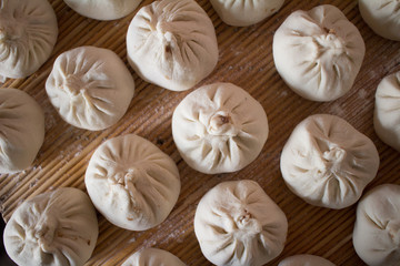 Fototapeta na wymiar Steamed dumplings