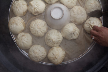 Steamed dumplings