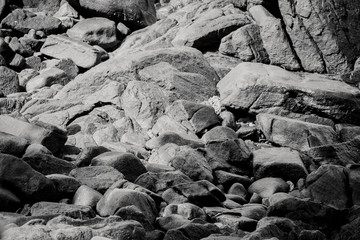 black rocks background