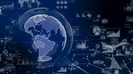 VR 5G AI 人工知能 フィンテック Fintech MaaS ICT ブロックチェーン 3D	