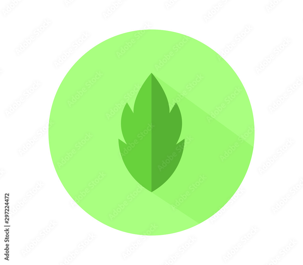 Poster leaves icon