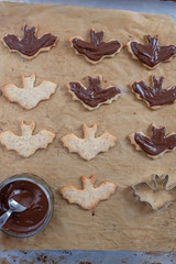 Home made sweet halloween cookies