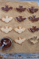 Home made sweet halloween cookies